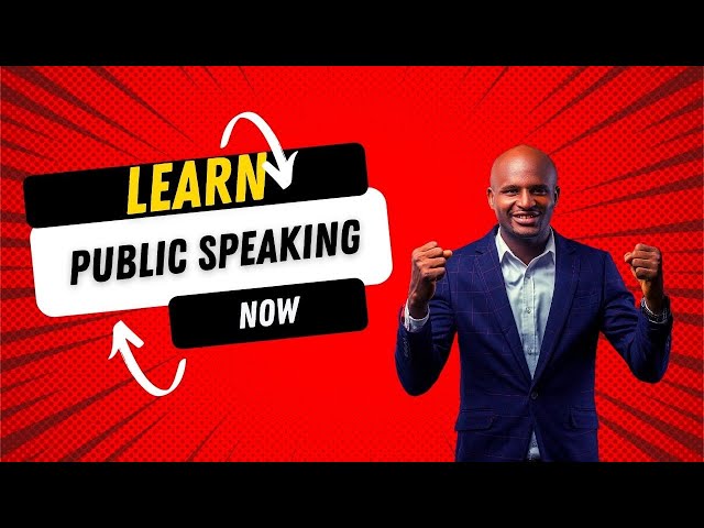 BENEFITS OF SPEAKING IN PUBLIC | Ibrahim Mustapha