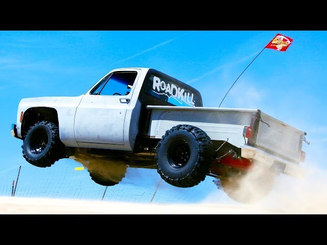 Muscle Truck vs. Baja Bug! 1974 Chevy C10 Battles Fred's Volkswagen Baja Bug - Roadkill Ep. 28