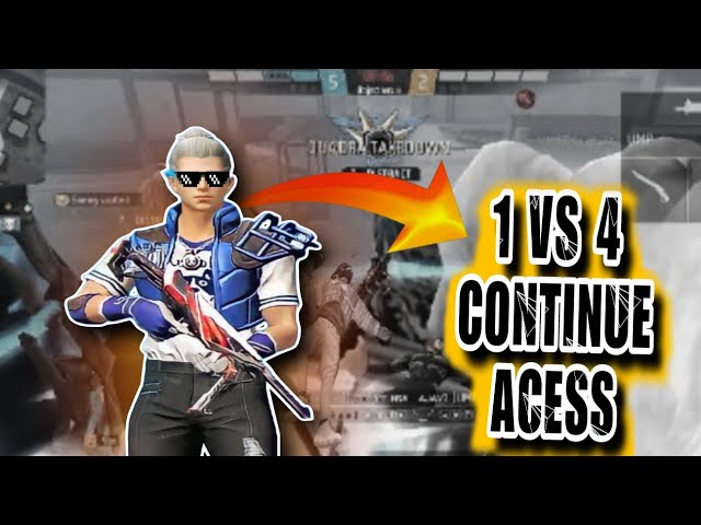 😮1 VS 4 CONTINUE ACES 😱 IMPOSSIBLE 👆🏻 #freefire #freefiregaming #freefiremax