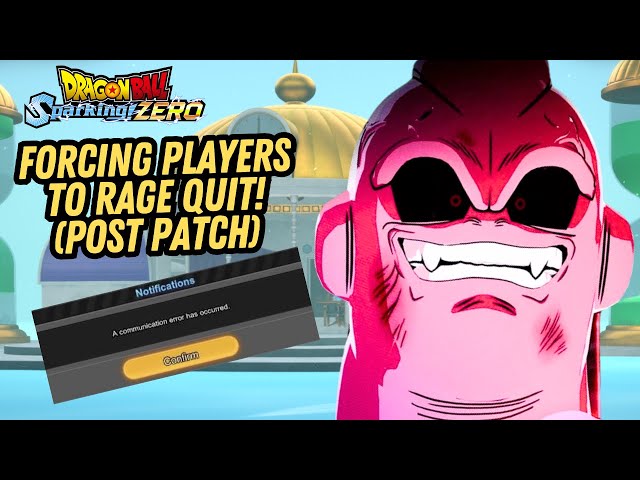 TRYING TO GET PLAYERS TO RAGE QUIT AFTER THE PATCH! SPARKING! ZERO FREE UPDATE!