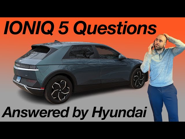 Most Asked Ioniq 5 Questions Answered Directly by Hyundai!