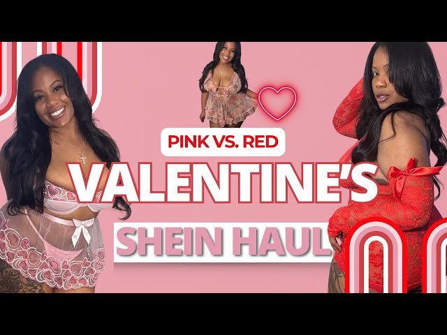 🩷 Pink vs. Red ❤️ SHEIN Lingerie Haul – Which One Wins? 😍 Vote Now!