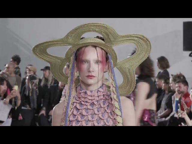 REGENERATIVE FOLKLORE Central Saint Martins catwalk