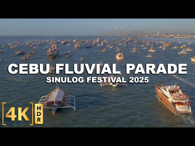 The 2025 SINULOG FLUVIAL PARADE SHOW! Full Tour of the Parade & Walk at Downtown Cebu, Philippines!