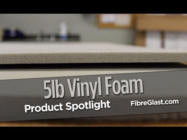 Fibre Glast 5lb Vinyl Foams