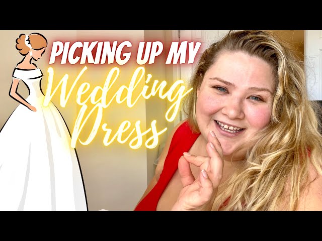 Come Pick Up My Wedding Dress With Me | Plus Size Bride