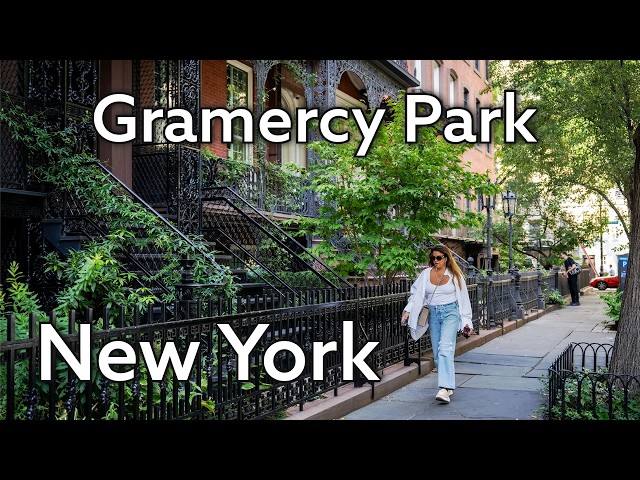 New York City Walking Tour: Gramercy Park to NoHo | 4K