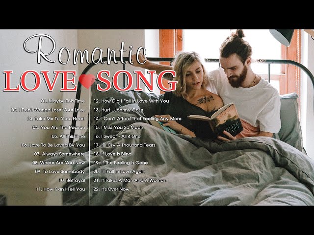 Top 100 Greatest Love Songs Ever - Best English Love Songs 80's 90's Playlist 2021