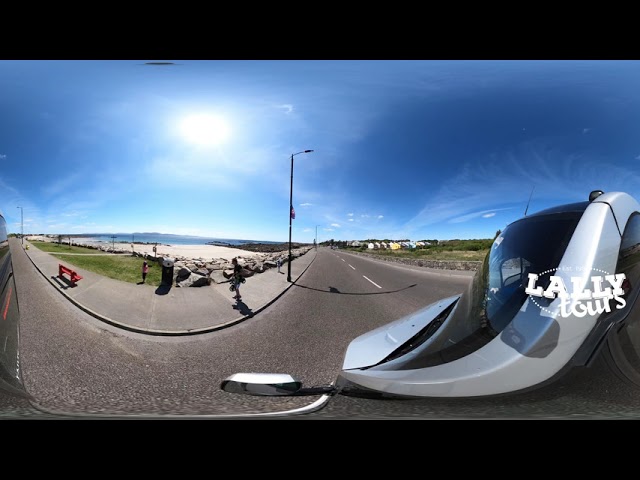 360 Virtual Drive Through in 4K - An Spidéal, Galway, Ireland (Lally Tours)