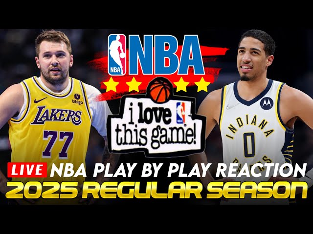 🔴LAKERS vs INDIANA PACERS │ 2025 NBA Basketball Game Play-By-Play Reaction & Scoreboard