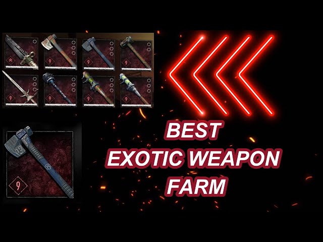 Fastest & Easiest Way To Farm Exotic Weapons In Dying Light 2