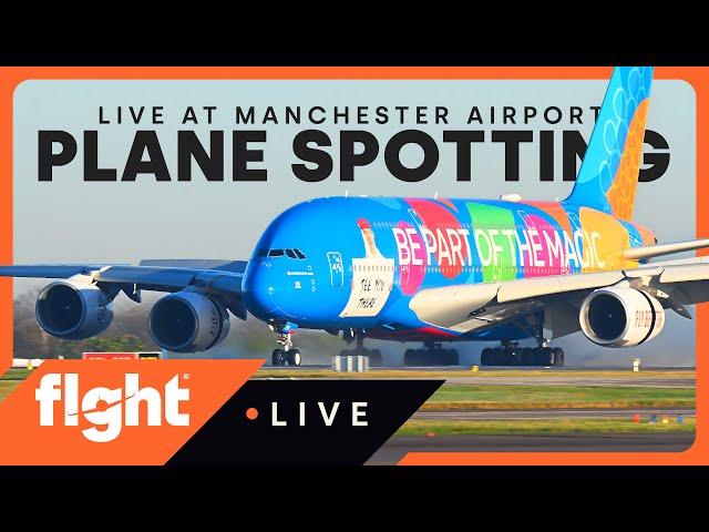 ♦️ LIVE Manchester Airport Plane Spotting - 25/01/25