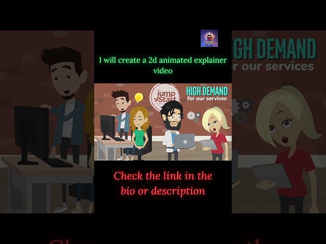 I will create a 2d animated explainer video #animatica #animatedexplainers #shorts