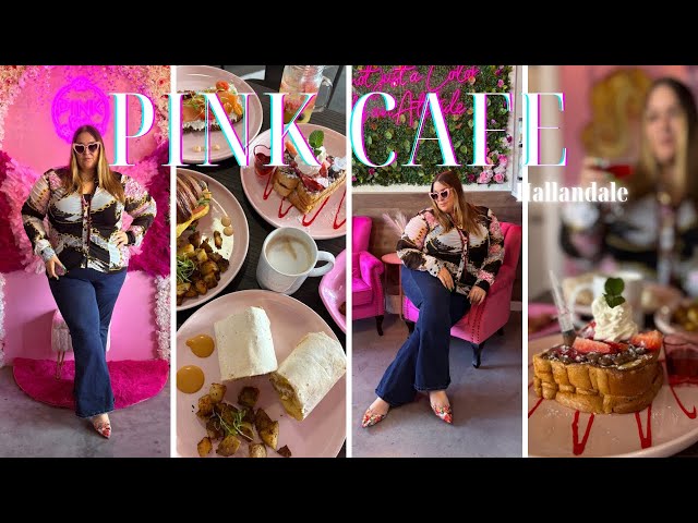 Galentines Brunch 2025. Full Pink Cafe Walk Through in Hallandale Beach, Florida