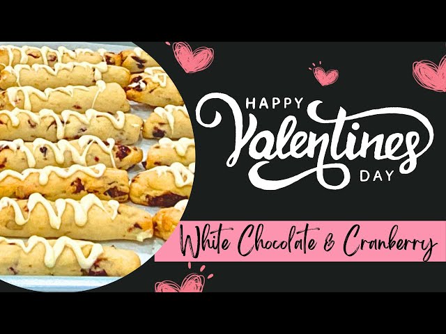 Biscotti D’Amore • Nonna’s Valentine’s Day Cranberry Cookies