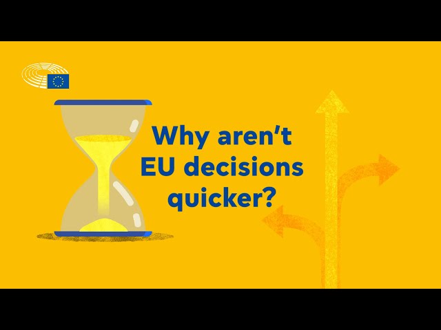 The EU democratic process in under 1 minute