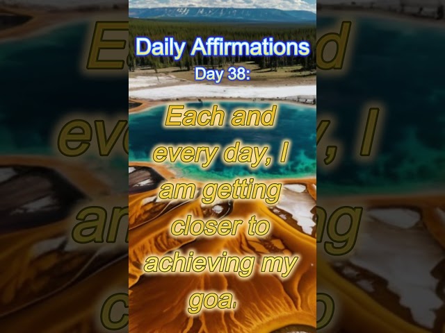 Daily Affirmations (Day 38) ❤️#shorts