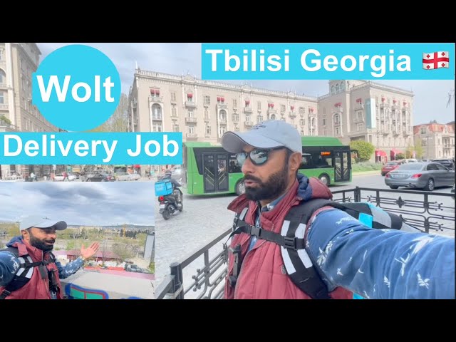 Wolt Food Delivery Job || Salary || 10 ਘੰਟੇ ਕੰਮ ਕਰਕੇ ਕਿੰਨੀ Earning Tbilisi Georgia 🇬🇪 🇪🇺