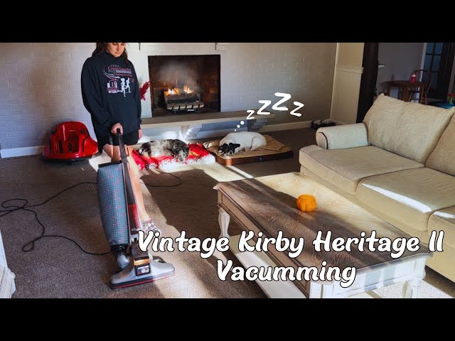 3 HOUR Soothing Vacuuming Sounds for Deep Sleep and Relaxation With Vintage Kirby Heritage II