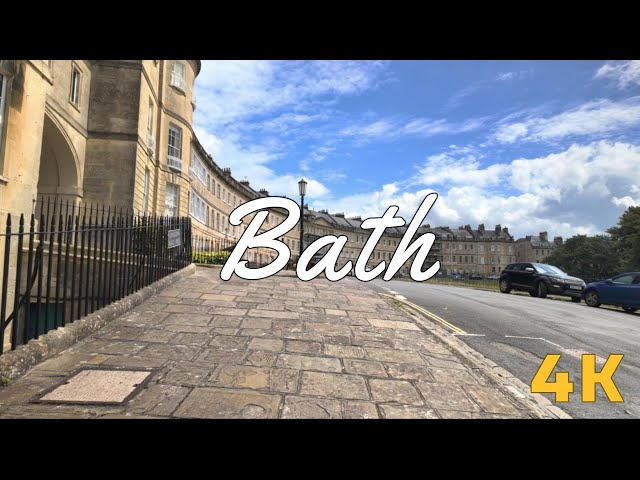 Bath: A Walk Through Georgian Elegance in 4K