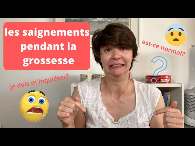 Je saigne pendant ma grossesse: est-ce normal?  [Eng sub]