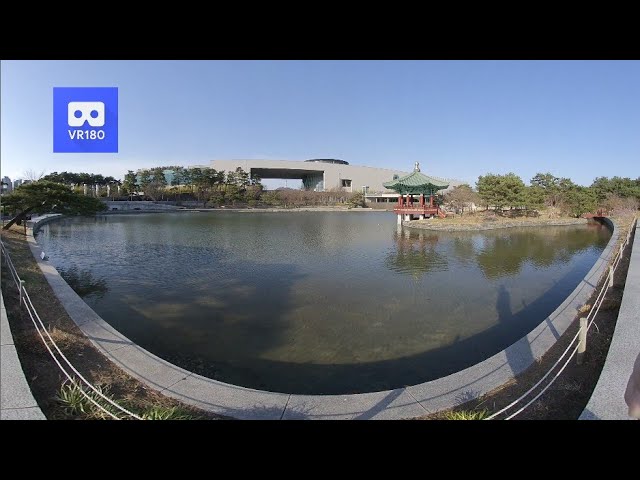 3D 180VR 4k National Museum of Korea  Travel To Korea 360VR