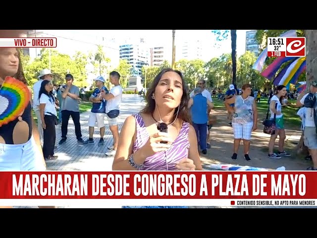 Marcha Federal: así se vive la concentración en Rosario