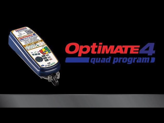 OptiMate 4 Quad Program: The Ultimate Powersport Battery Charger