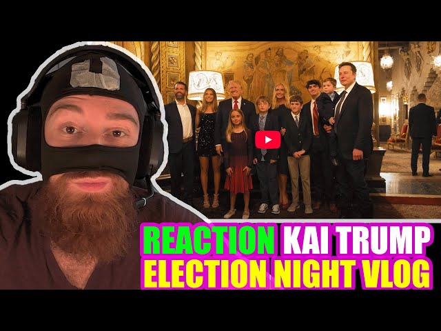 KAI TRUMP ELECTION NIGHT VLOG