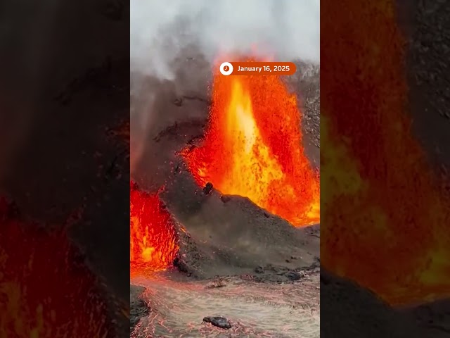 Kilauea volcano's eruption resumes, spewing lava