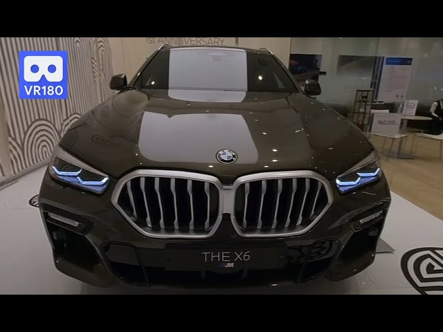 3D 180VR 4K BMW the X6 xdrive 30d 😍😍 VR Dream Car