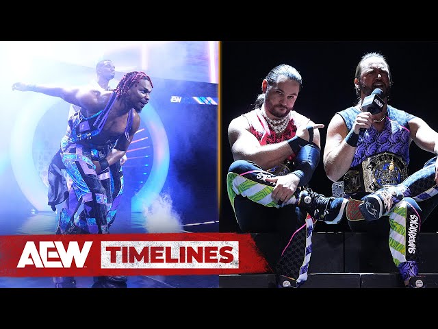 Young Bucks vs Private Party | AEW Timelines