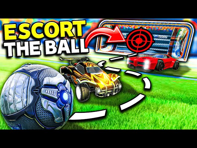 Rocket League, but it's an ESCORT MISSION