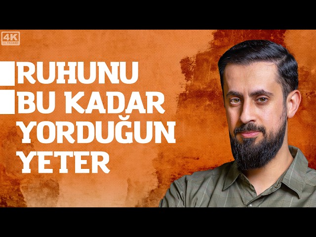 Ruhunu Bu Kadar Yorduğun Yeter - Küçük Hedefler | Mehmet Yıldız  @hayalhanem