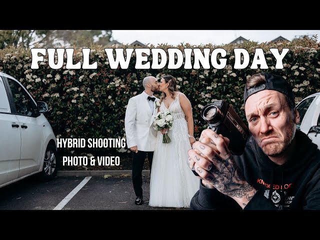 Wedding Photography & Videography Behind The Scenes | Hybrid Shooting | Full wedding Day