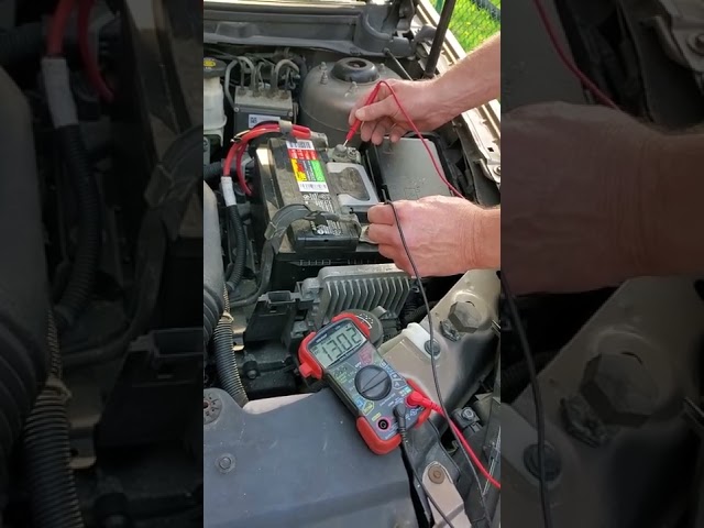 Check Car Battery & Alternator Car No Start