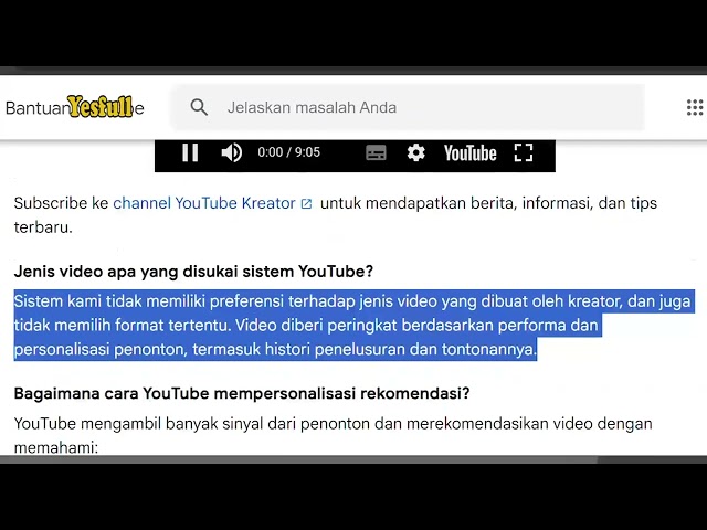 Vidiomu tetap direkomendasikan Youtube