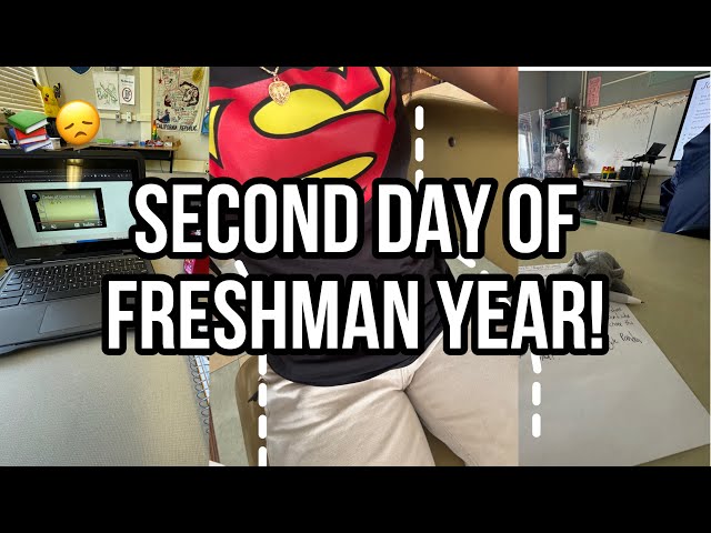 Second Day in Freshman Year! (technically the third lol..)