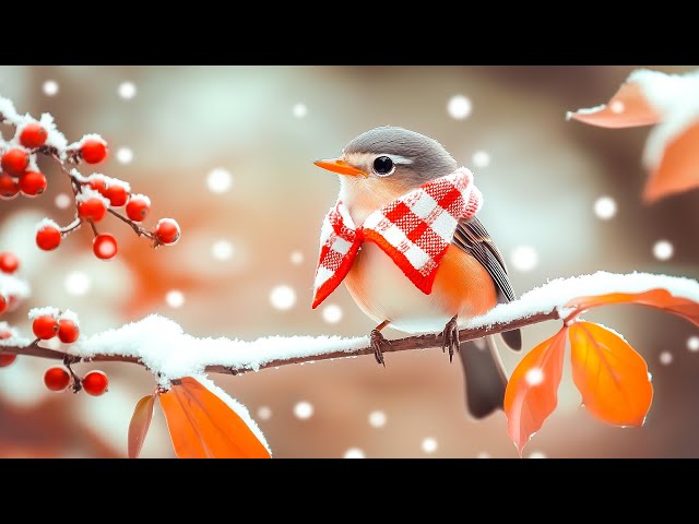 Birds Chirping 4K 🕊️ Birdsong For The Heart And Blood Vessels 🎵 Great relaxation for your heart ❤️