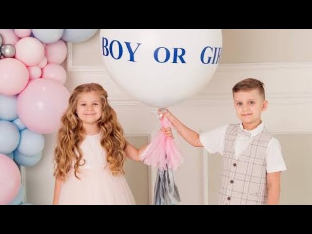 🌺Roma and Diana//Baby Brother  Gender Reveal