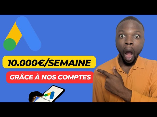 Mes clients génèrent plus de 10 000€ par semaine grâce à mes comptes Google Ads vérifiés!#googleads