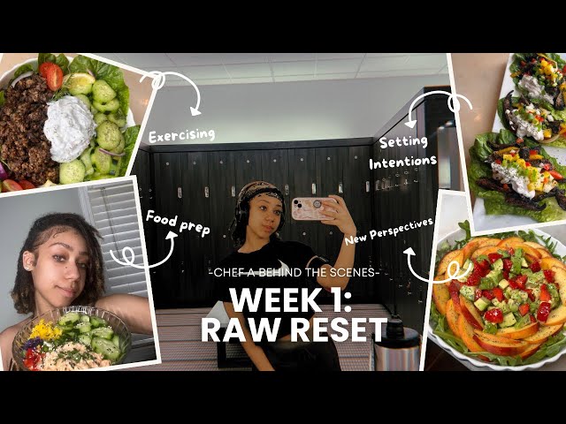 Only Eating Raw Plants For The Month // Week 1 Raw Reset // The Power of The Mind & Emotions