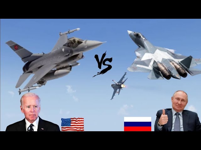 1 Minute ago! 8 US F-16s entering Russian airspace were shot down by 3 Russian SU-57 pilots,