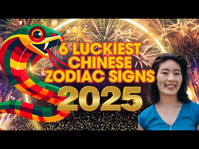 6 Luckiest Chinese Zodiac Signs In 2025 | Ziggy Natural