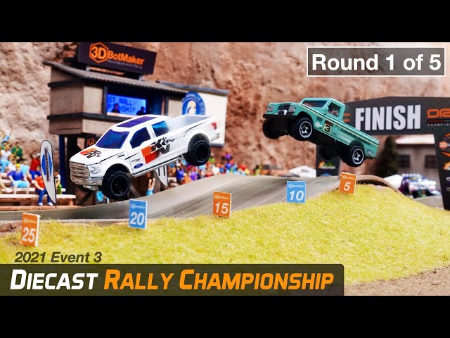 DRC Truck Edition (Round 1 of 5) Diecast Rally Truck Racing