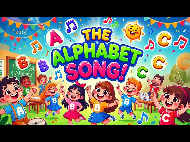 The Alphabet Song! Kids Song & Dance!