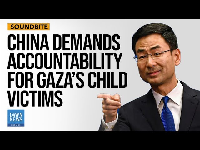 China Says At Least 17,000 Palestinian Children Have Been Killed In Israel-Gaza War | Dawn News Eng