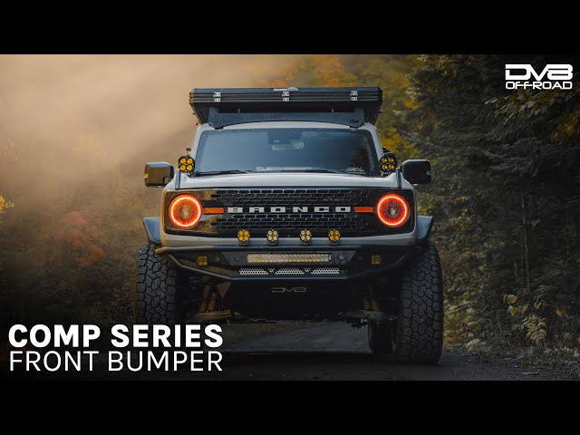 The Perfect Ford Bronco Front Bumper | DV8 Offroad Comp Series