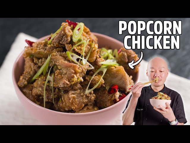 Fried Szechuan Popcorn Chicken: The Ultimate Snack!