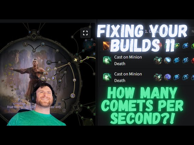 Fixing Your Build 11 - Infinite Comets on Monk - POE 2